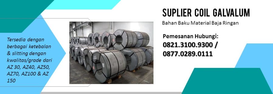 Supplier Cil Galvalum Murah