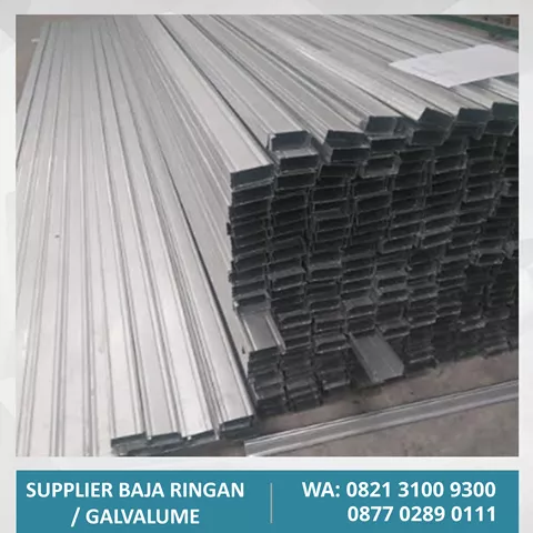 Supplier Baja Ringan Rangka Atap Galvalum Murah Sidoarjo