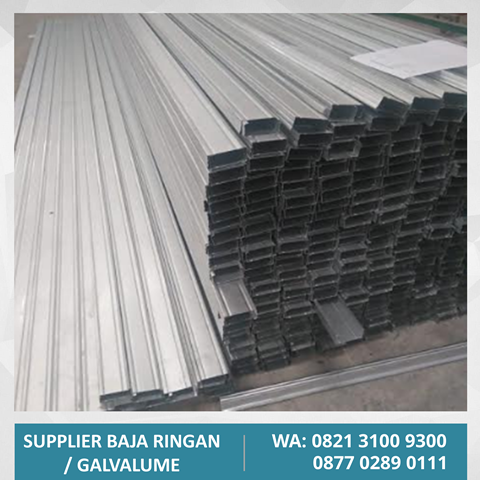 Supplier Baja Ringan Rangka Atap Galvalum Murah Sidoarjo